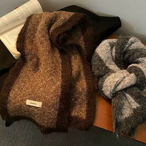 Bufanda de punto Premium de Invierno para mujer de nuevo estilo con cuello cálido de lana chal versátil - Product Image 6