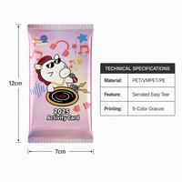 Pochette d'emballage personnalisée pour cartes à collectionner avec logo, en PET/PE, pour cartes de jeu et protège-cartes de boosters