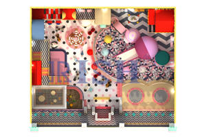 Parque Infantil Comercial para Niños, Tobogán Interior, Trampolín Infantil, Castillo Inflable, Equipo de Juegos Interior para Niños - Product Image 4