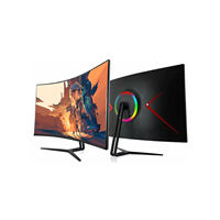 Moniteur d'Ordinateur Incurvé ou Plat de 18.5, 19, 22, 24, 27, 32, 34, 37.5, 40, 49 Pouces d'Usine, Écran LED 1K 2K 3K 4K en Option, Monitores de Jeu