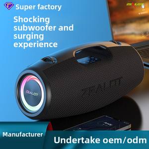 Zealot ลำโพ<span class=keywords><strong>ง</strong></span>บลูทูธแบบพกพา S78 100วัตต์สำหรับกลา<span class=keywords><strong>ง</strong></span>แจ้งรถซับวูฟเฟอร์ RGB ไฟ LED แบตเตอรี่สำหรับเสียง<span class=keywords><strong>เต้น</strong></span>สแควร์ใหม่ - Product Image 5