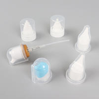 Applicateur médical en plastique blanc en gros de vente chaude pulvérisateur de pompe nasale de jet de gorge