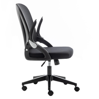 Table d'étude pliable moderne en tissu et chaise de bureau exécutive à hauteur réglable pour la maison et le bureau - Offre Spéciale