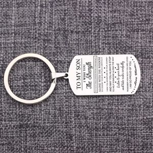 <span class=keywords><strong>Porte</strong></span>-clés personnalisés avec lettre et Logo, Inscription cookies à <span class=keywords><strong>mon</strong></span> <span class=keywords><strong>fils</strong></span>, chien - Product Image 3