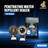 Fabricant de produits hydrofuges à base de solvant pour mortier et carrelage en béton, transparent, résistant à l'humidité, séchage rapide WH6980