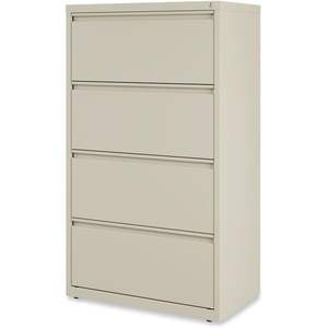 Alera 4 Legal/Letter-Size <b>File</b> Drawers Lateral <b>File</b> <b>Cabinet</b> 30\" X 18.63\" X 52.5\" Putty Color - Product Image 4