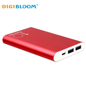 Impermeabile 10000 Mah 5V 2A Dual Portable Lithium Battery Charger Power Bank uso per iphone No Cable potente originale Guangzhou