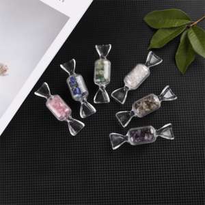 Fanshi sculpté à la main cristal bonbons dégringole pierres usine décoration de la maison modèle de guérison mascotte Premium ancienne catégorie de produit artisanat - Product Image 5