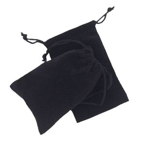 Sac cadeau personnalisé avec cordon de serrage, emballage cosmétique, pochette à bijoux, sacs en velours avec cordon de serrage 10X15CM - Product Image 1