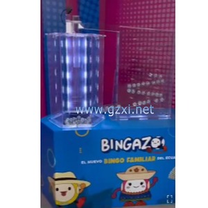 Máquina de <span class=keywords><strong>Bingo</strong></span> de Pie Tipo M Personalizada con 90 Bolas, Soplador y Luz LED para Eventos en Vivo y Juegos de Sorteo - Product Image 6
