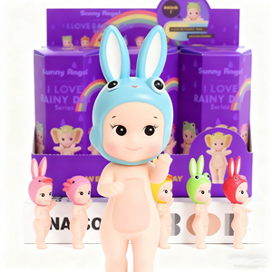 Mini figurine d'action en PVC pour bébé, ensemble de poupées à manivelle, boîte à surprises de mode, cadeau d'amour pour la Saint-Valentin - Product Image 1