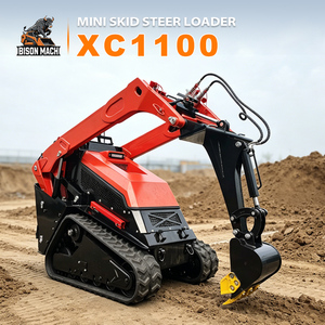 Minicargadora MACH XC1100 con Motor, Excavadora Compacta para Movimiento de Tierras, Diseño Compacto y Potente, Tamaño Reducido - Product Image 4