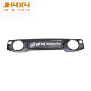 Accessoires tout-terrain 4x4, calandre avant LED pour Suzuki Jimny 2019 2020 2021 <span class=keywords><strong>2022</strong></span>+, calandre avec feux de jour DRL et clignotants jaunes ambre - Product Image 2