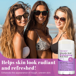 YECUCE 75G สติ๊กกรดไกลโคลิกสำหรับผลัดเซลล์ผิว สติ๊กขัดผิวจากธรรมชาติบริสุทธิ์ ขจัดหนังด้านบริเวณส้นเท้า สติ๊กกรดไกลโคลิกสำหรับผลัดเซลล์ผิว - Product Image 6