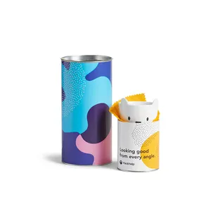 OEM Custom Logo Printed paper tube tea coffee tube