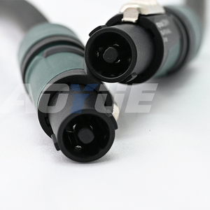 Cable de conexión NL4-NL4, 4 x 4.0 mm² x 2m (longitud personalizada), conectores Neutrik, cable de puente - Product Image 4