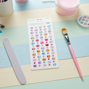 Adesivi con strass brillanti Ilan 39015 per decorazioni nail art - Product Image 2