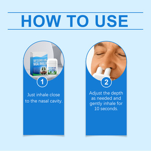 Inhalateur Nasal à la Menthe Poivrée 2ml <span class=keywords><strong>Huile</strong></span> <span class=keywords><strong>Essentielle</strong></span> Soin Doux Nourrissant Confort Rafraîchissant Fraîcheur Quotidienne Soin Portable - Product Image 5
