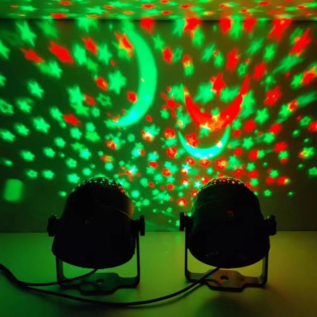 Disco Magic Ball Light RGB Color LED Atmosphere Starry  Projection Lamp BT Music Christmas Decor Party Stage Lighting