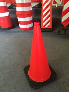 30ミリメートル/450ミリメートル/750ミリメートルFlexible Reflective PVC Orange <span class=keywords><strong>Traffic</strong></span> Safety Cones - Product Image 3