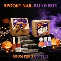 Coffret Mystère de Vernis à Ongles d'Halloween en Gros – Coffret Cadeau Beauté pour Femmes et Filles – Emballage Personnalisé pour la Vente de Cadeaux de Saison des Fêtes