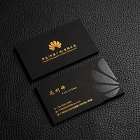 Carte de visite personnalisée exquise imprimée sur papier d'art en carton et papier kraft avec impression offset caractéristiques logo personnalisé