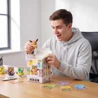 Figurine Pokémon Eevee 2026 Dream Drawing – Matériau papier, coins carrés, design durable, boîte mystère Vol.3, figurine de présentation TCG