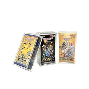 Boîte de présentation pour collectionneur de cartes à jouer TCG, en acrylique, avec couvercle magnétique, design japonais, vente en gros d'usine - Product Image 1