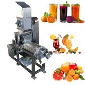 Large Industrial 304 Stainless Steel Automatic Fruit Vegetable Spiral <b>Juicing</b> <b>Machine</b> for Fruit Processing Plant - Product Image 1