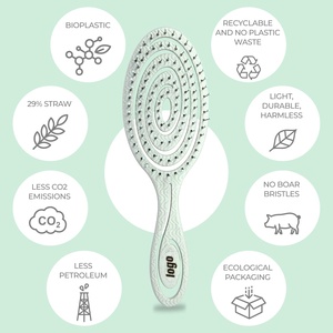 <span class=keywords><strong>Brosse</strong></span> Démêlante Spirale en Plastique Bio pour <span class=keywords><strong>Cheveux</strong></span> Lisses/Bouclés, Ne Tire Pas les <span class=keywords><strong>Cheveux</strong></span> - Product Image 6