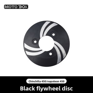 Coperchio Frizione Trasparente Modificato, Filtro Aria e Coperchio Pompa Acqua Motore per Benda Black Flag 500/950 e Chinchilla Napoleon 450 - Product Image 6