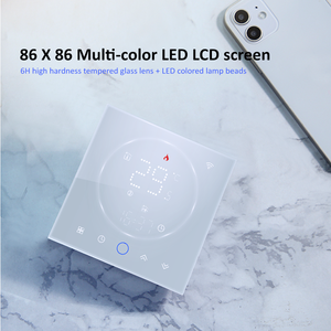 Beca BHT-008 Smart Home <span class=keywords><strong>Wifi</strong></span> Thermostat Programmable <span class=keywords><strong>Chauffe</strong></span>-<span class=keywords><strong>eau</strong></span> au sol Chaudière pour hôtel Design moderne - Product Image 5