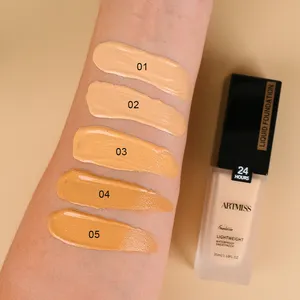 Aangepaste Hoge Kwaliteit Waterdichte Langdurige Mix Make-Up Volledige Dekking Past Me Afwerking Matte Vloeibare Foundation