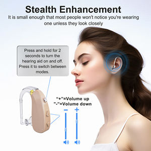 เครื่องช่วยฟังสำหรับผู้สูงอายุราคาถูกนำเข้าชิป USB ชาร์จได้ใช้งานง่ายสวมใส่สบายสินค้าเพื่อการได้ยินเสียงที่ยอดเยี่ยม - Product Image 6