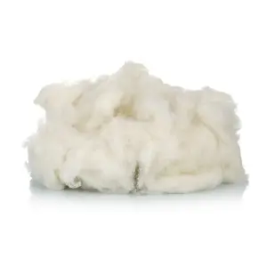 Factory Price 20.5mic Natural White Color Sheep Wool Using For Yarn For Spinning Yarn High Quality Carded Sheep Wool Fiber
