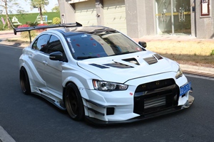 Piezas de Auto de Alta Calidad para Mitsubishi Lancer Evox, Kit de Carrocería Ancha Estilo Vari, Parachoques Delantero y Trasero, Faldones Laterales de FRP - Product Image 2