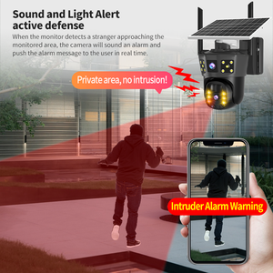 كاميرا شمسية مزدوجة النطاق Ghz و 5Ghz مع عدسة مزدوجة واي فاي <span class=keywords><strong>2</strong></span> شاشات في الهواء الطلق IP66 - Product Image 5