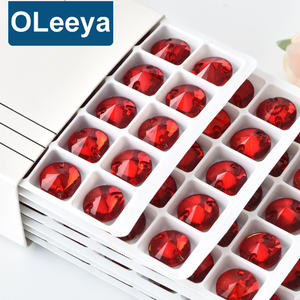 Offre Spéciale meilleurs cristaux Xirius en verre 5A 8 grands 8 petits ronds coudre sur des strass coudre des pierres précieuses robes utilisées - Product Image 1