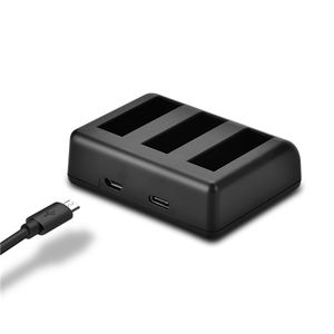 KingMa <span class=keywords><strong>3</strong></span>-slots batterijlader voor DJI Osmo Action camera batterijen - Product Image 2