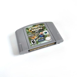 Top Quality Harvest Moon 64 Box Thick Cardboard with Tray <b>Game</b> Cartridge Replacement Box for N64 - Product Image 6