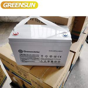 Batteries solaires plomb-acide sans entretien <span class=keywords><strong>12V</strong></span> <span class=keywords><strong>100Ah</strong></span> à cycle profond Batterie gel scellée Agm pour chariots de golf, bateaux, systèmes d'énergie solaire - Product Image 3