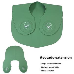 Outils <span class=keywords><strong>de</strong></span> coiffure pour salon <span class=keywords><strong>de</strong></span> coiffure fabriqués par VINNIE, imperméables, antiadhésifs, cape <span class=keywords><strong>de</strong></span> <span class=keywords><strong>coupe</strong></span> <span class=keywords><strong>de</strong></span> <span class=keywords><strong>cheveux</strong></span>, cape <span class=keywords><strong>de</strong></span> barbier en silicone pour le cou - Product Image 3