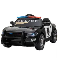 新しいファッション屋外警察子供電気子供車に乗る12V新しいスタイル子供車おもちゃ車