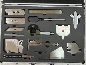 <span class=keywords><strong>NDT</strong></span> Cihazı 13 Parça Kit Başına Kaynak Ölçü Aletleri Seti - Product Image 2