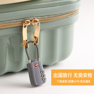 TSA Approved Combination Lock TSA527S Plastic Mechanical Travel Lock for Luggage <b>Backpack</b> Locker Drawer - Product Image 4