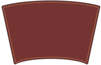 Set de table classique de luxe en cuir synthétique écologique, couleur unie, en PU et PVC, pour cuisine et salle à manger