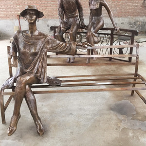 Sculpture <span class=keywords><strong>de</strong></span> statue d'art déco en bronze occidental représentant une sirène <span class=keywords><strong>de</strong></span> la mer offrant <span class=keywords><strong>de</strong></span> l'eau - Product Image 4