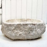 Newstar naturel Beige travertin marbre pierre évier salle de bain éviers bassin marbre lavabo évier