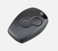 Coque de Clé de Voiture 2 Boutons Compatible avec Lame NE73/VAC102/HU136 pour Renault 206 Dacia Logan Sandero Duster Lodgy