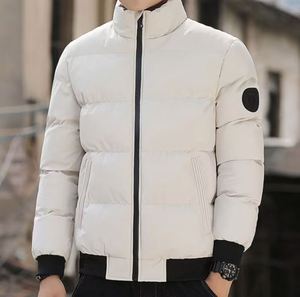 Vestes matelassées pour hommes, surdimensionnées, légères, résistantes à l'eau, avec logo personnalisé en gros - Product Image 3
